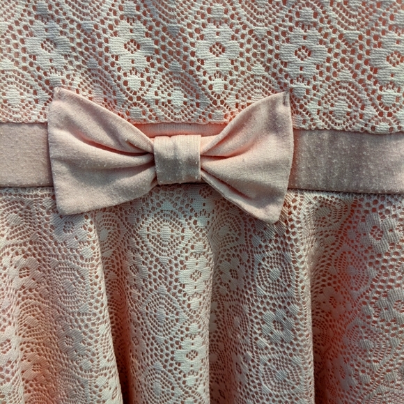 Light Pink Lace Dress, Size 24 months - Picture 2 of 4